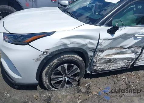 2022 Toyota Highlander Hybrid Xle from USA, damaged, VIN 5TDGARAHXNS512129